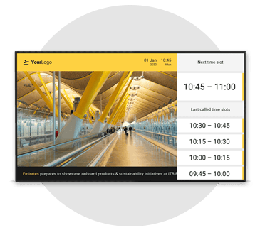Airport Info Monitors