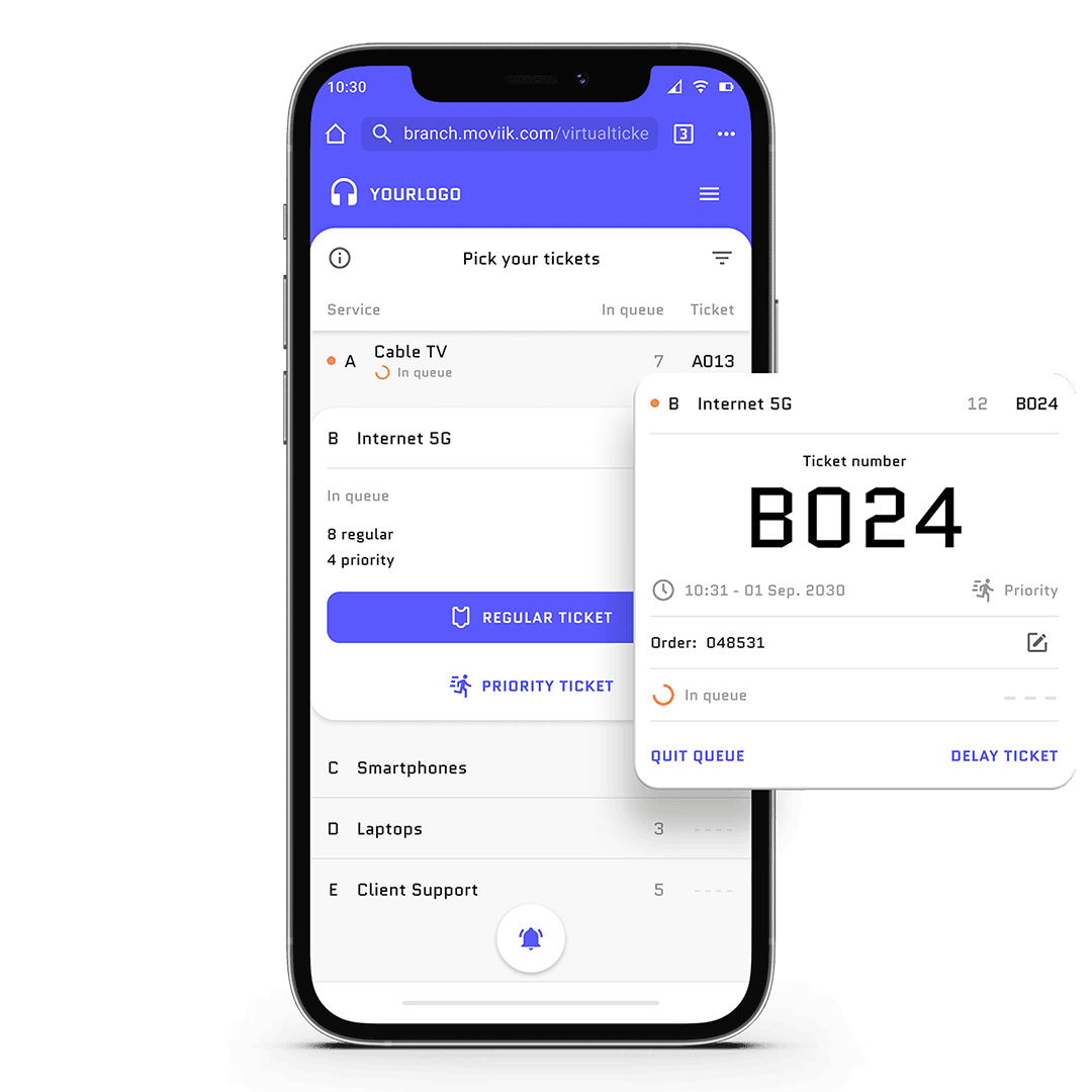 Digital Ticket - Virtual Queue Management