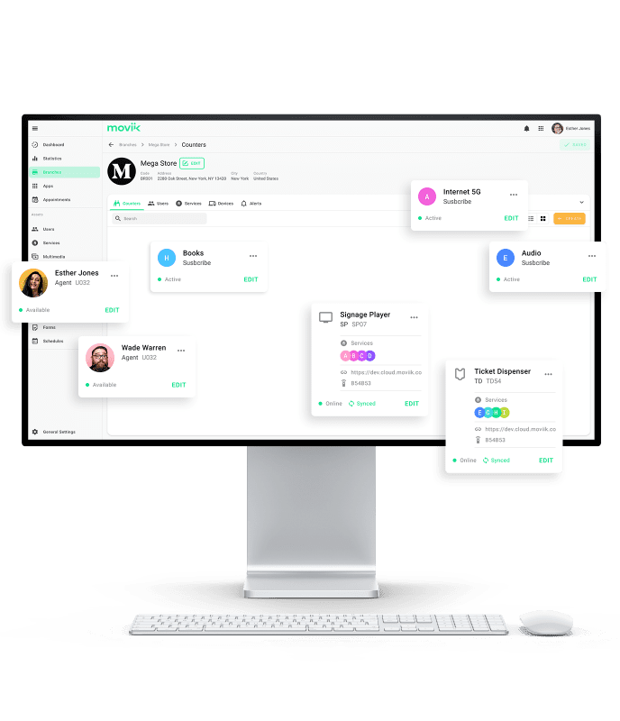 Powerful features to improve every customer visit Powerful features to improve every customer visit