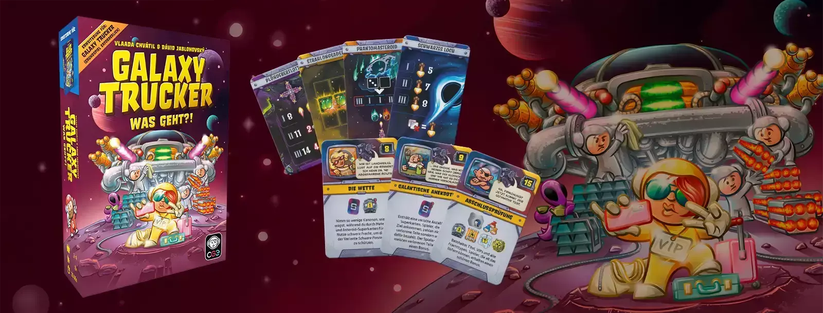 Galaxy Trucker WAS GEHT? - zum Spiel Galaxy Trucker WAS GEHT? - zum Spiel