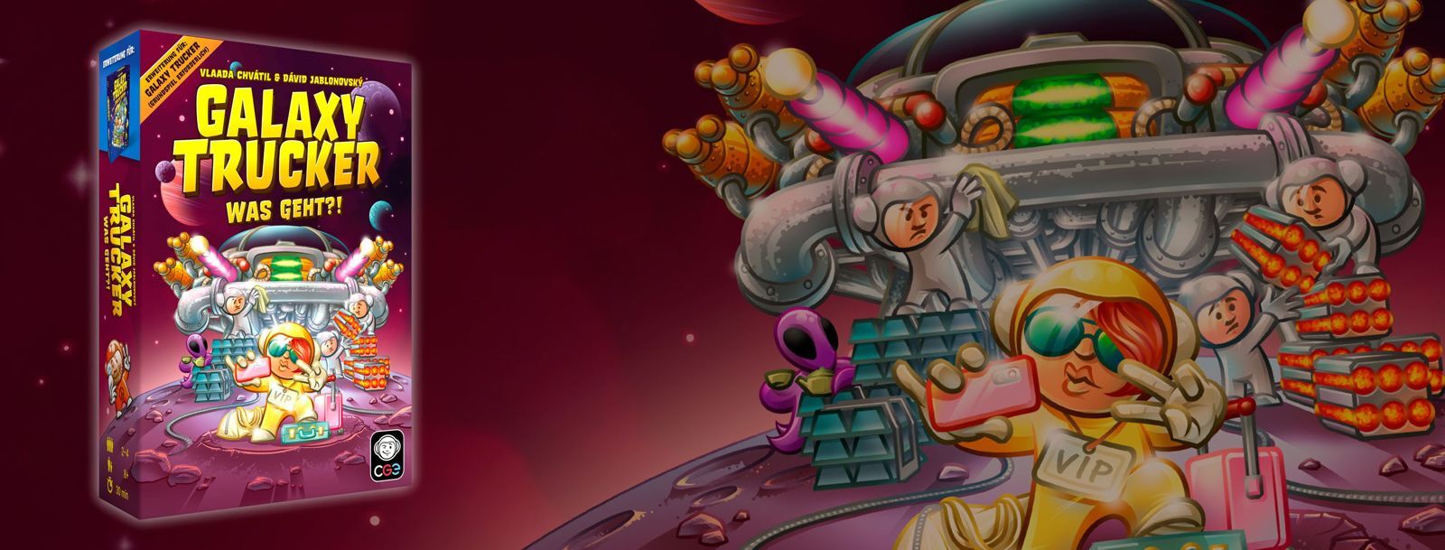 Galaxy Trucker WAS GEHT? - zum Spiel Galaxy Trucker WAS GEHT? - zum Spiel