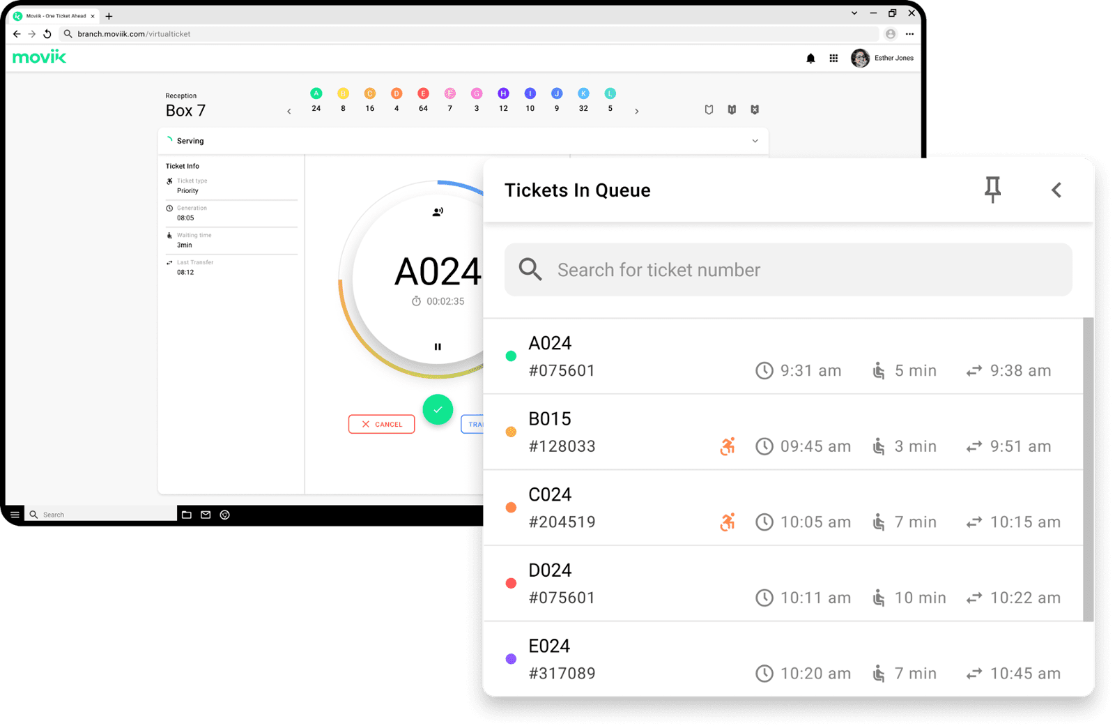 Queue management doesn’t just improve the customer side — it also drives staff productivity. Queue management doesn’t just improve the customer side — it also drives staff productivity.
