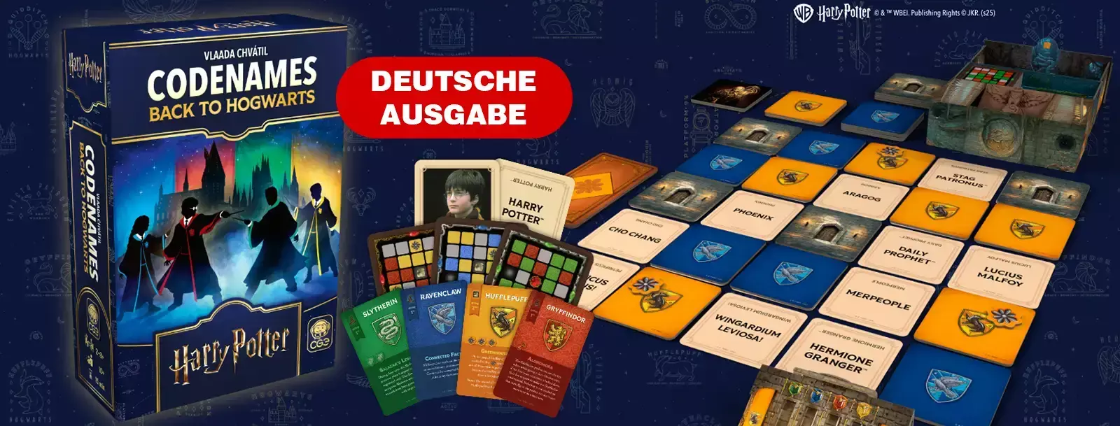 Zum Spiel Codenames: Back to Hogwart