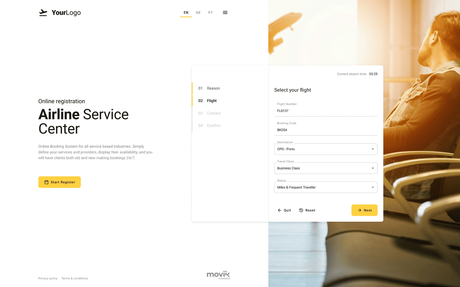 Airlines - Service Centers