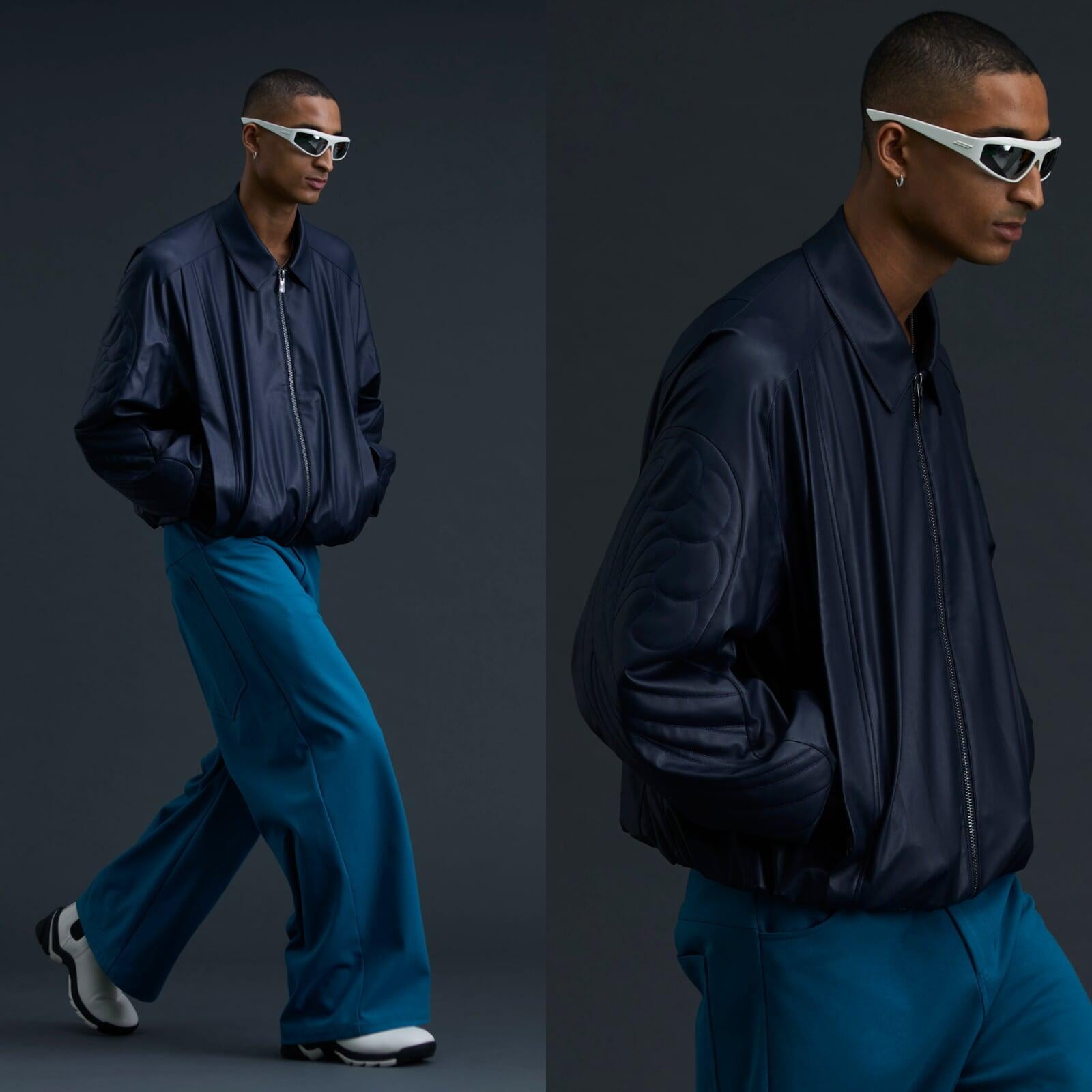 Idrica wears the COASTED JACKET