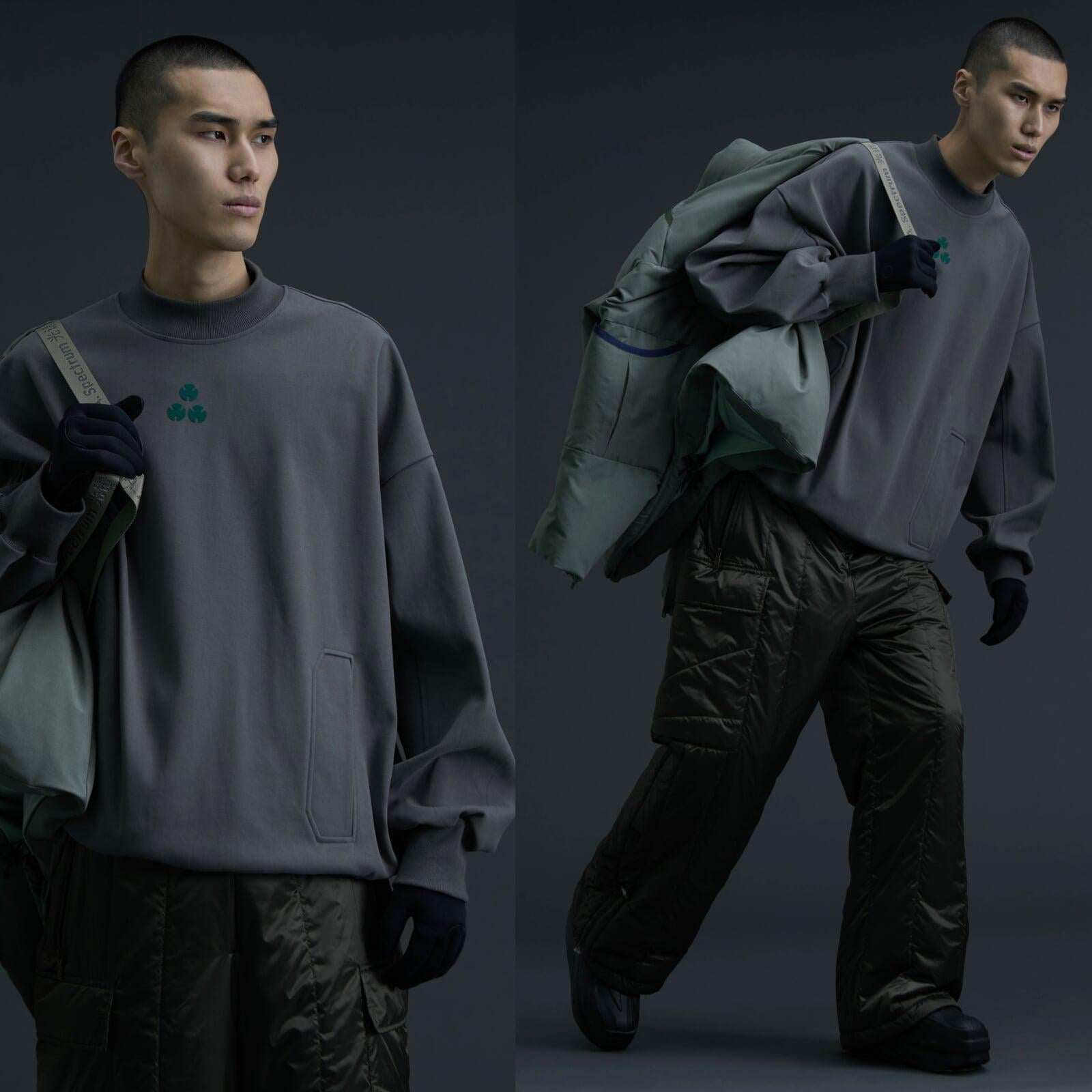 Suyhun wears the FLEXTER SWEATER