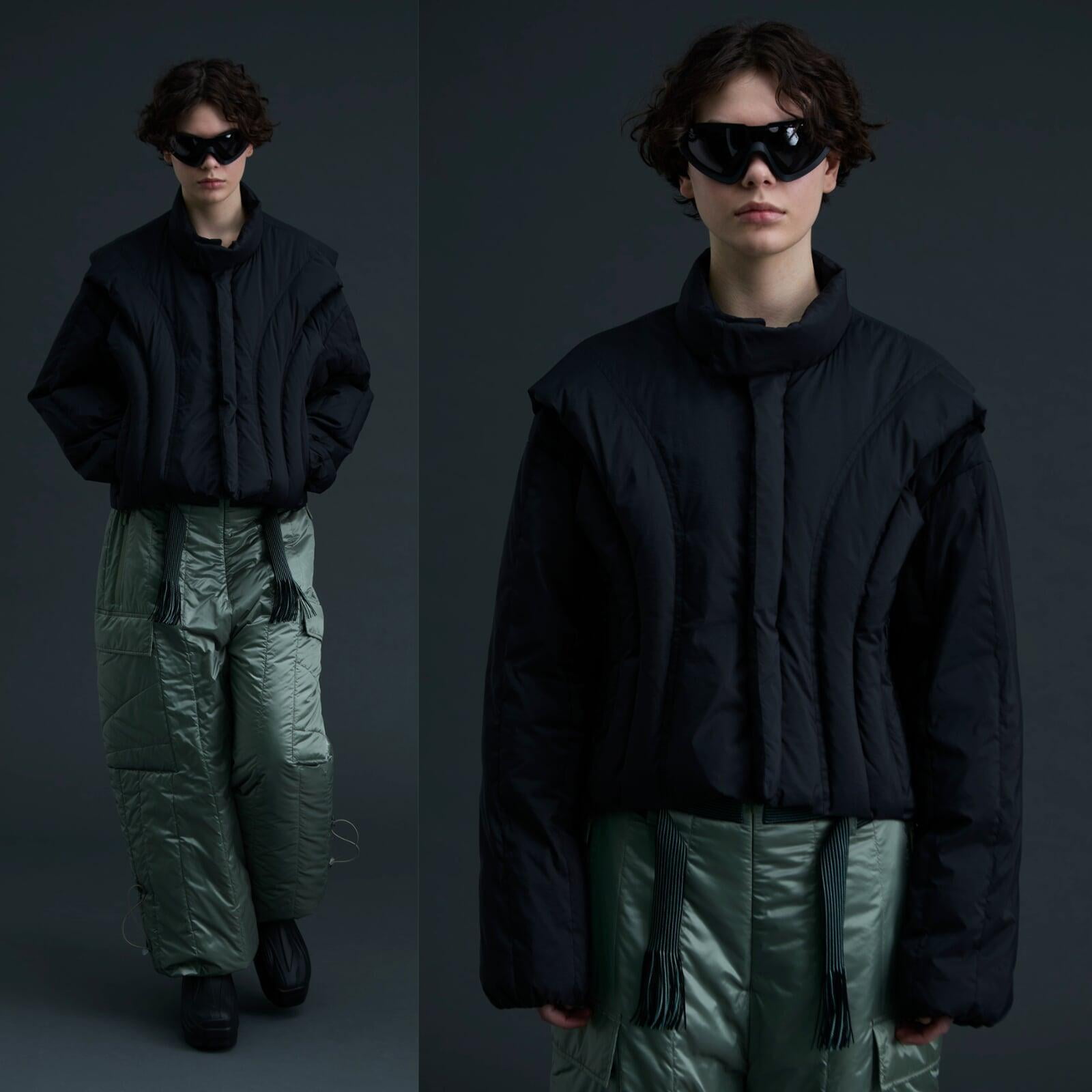 Yasmina wears the POWDERS JACKET