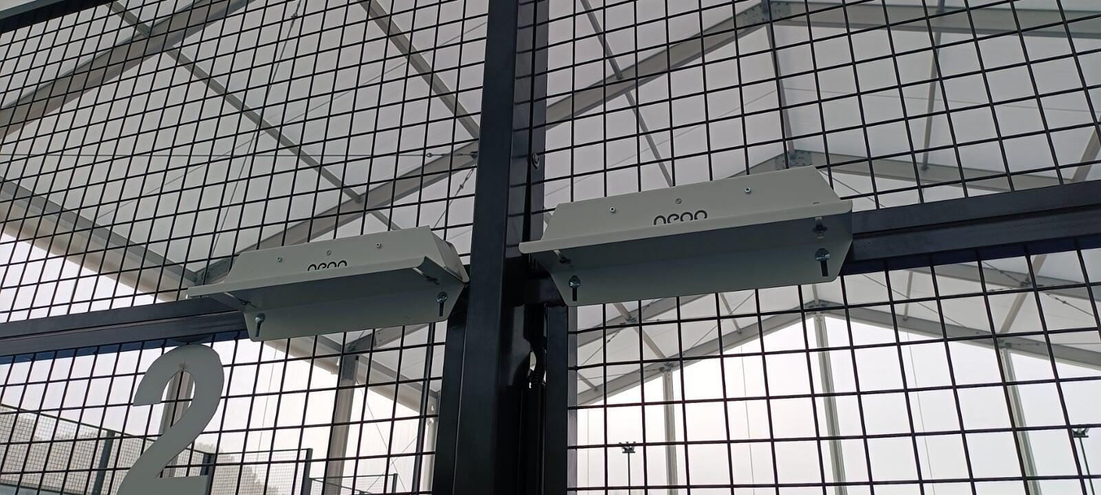 Padel semi couvert