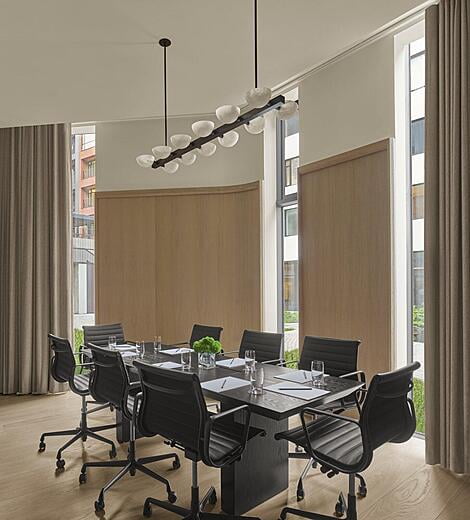 Murano Glass Linear Pendant