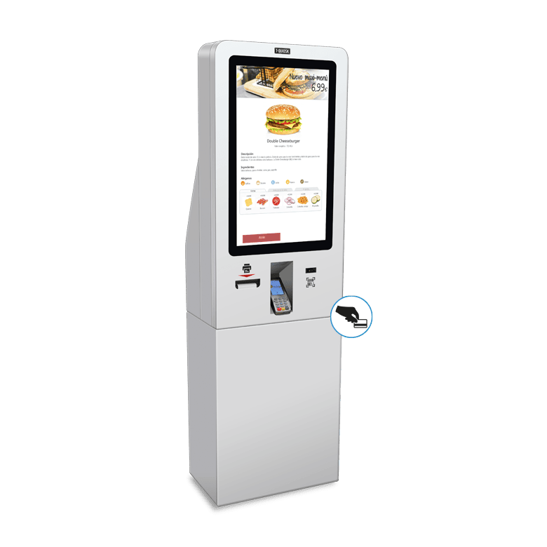 Egyoldalas, álló kioszk (TQ-200)