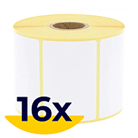 Étiquettes hydrosolubes Wek HACCP / 16 rouleaux de 1250 étiquettes Étiquettes hydrosolubes Wek HACCP / 16 rouleaux de 1250 étiquettes