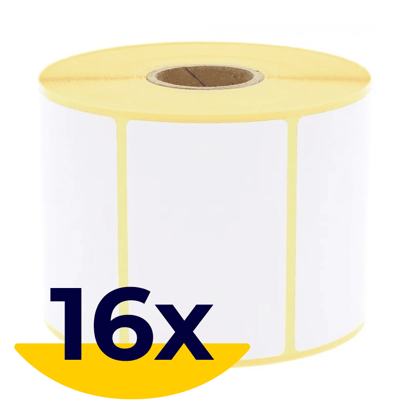 Étiquettes hydrosolubes Wek HACCP / 16 rouleaux de 1250 étiquettes Étiquettes hydrosolubes Wek HACCP / 16 rouleaux de 1250 étiquettes