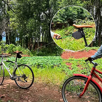 Въже за теглене на детски велосипед - 2.5м.