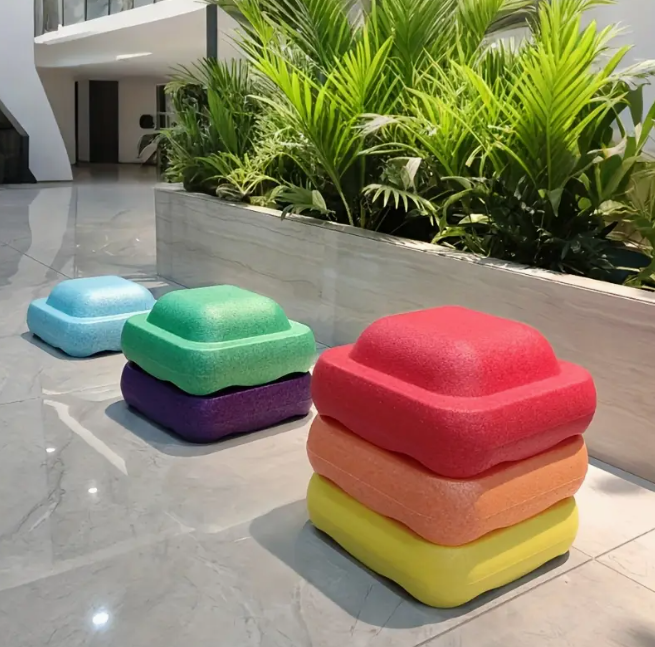 Цветни камъни за баланс тип Stepping Stones комплект от 3 части Цветни камъни за баланс тип Stepping Stones комплект от 3 части