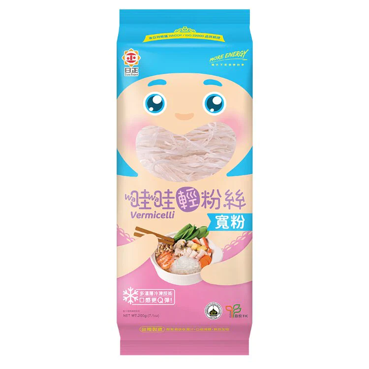 Sunright WaWa Wide Vermicelli 200g 日正-哇哇輕粉絲寬粉200克