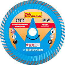 DIAM. SHIELD. SUPER TURBO 180 MM RICHMANN C4814 DIAM. SHIELD. SUPER TURBO 180 MM RICHMANN C4814