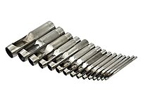 Hollow punch set 2-22mm 15pcs G01822 GEKO Hollow punch set 2-22mm 15pcs G01822 GEKO