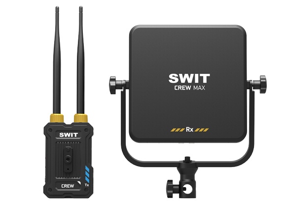 CREW MAX Rx | 10000feet(3000m) 3rd Gen. professional Wireless FHD Video Receiver, Super Anti-interference,  No-delay