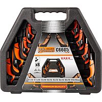 T Shape hex Keys Set 8pcs, Ball end tip Richmann C6605