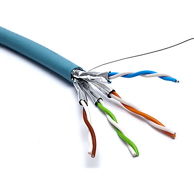 Excel Cat6A Cable U/FTP LSOH Dca 500 m Rl Aqua