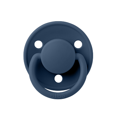Bibs De Lux 2 Pack Silicone Onesize Cloud/Steel Blue Bibs De Lux 2 Pack Silicone Onesize Cloud/Steel Blue