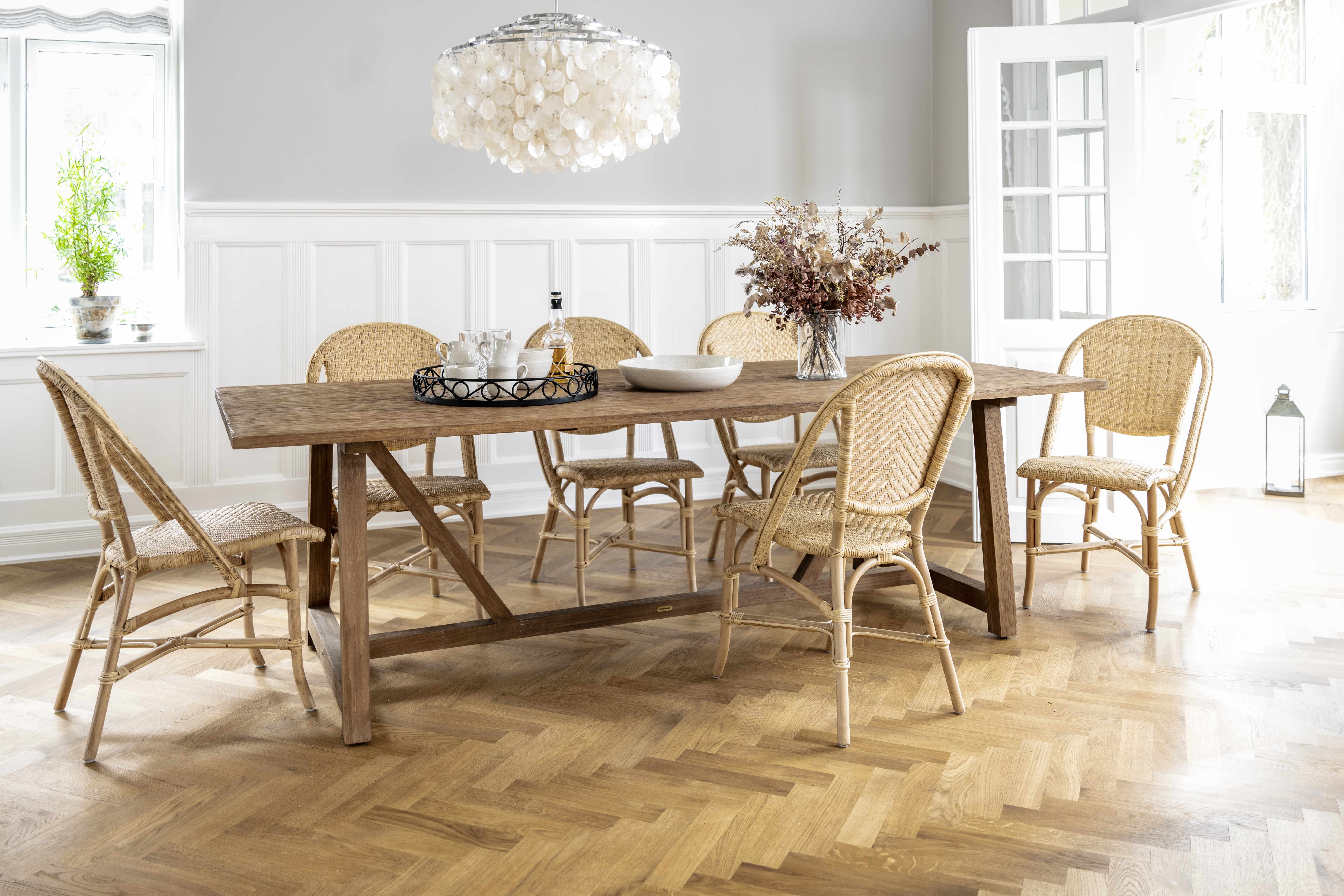 Lucas Teak Dining Table 240x100cm Lucas Teak Dining Table 240x100cm