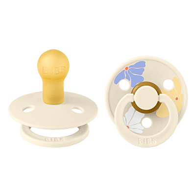 Bibs Pacifier Studio Colour 2 Pack Morning Bloom Latex Size 1 Ivory Mix Bibs Pacifier Studio Colour 2 Pack Morning Bloom Latex Size 1 Ivory Mix