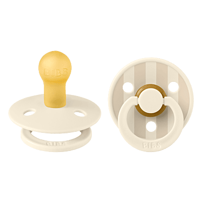 Bibs Pacifier Studio Colour 2 Pack Pin Latex Size 1 Ivory Vanilla Mix Bibs Pacifier Studio Colour 2 Pack Pin Latex Size 1 Ivory Vanilla Mix
