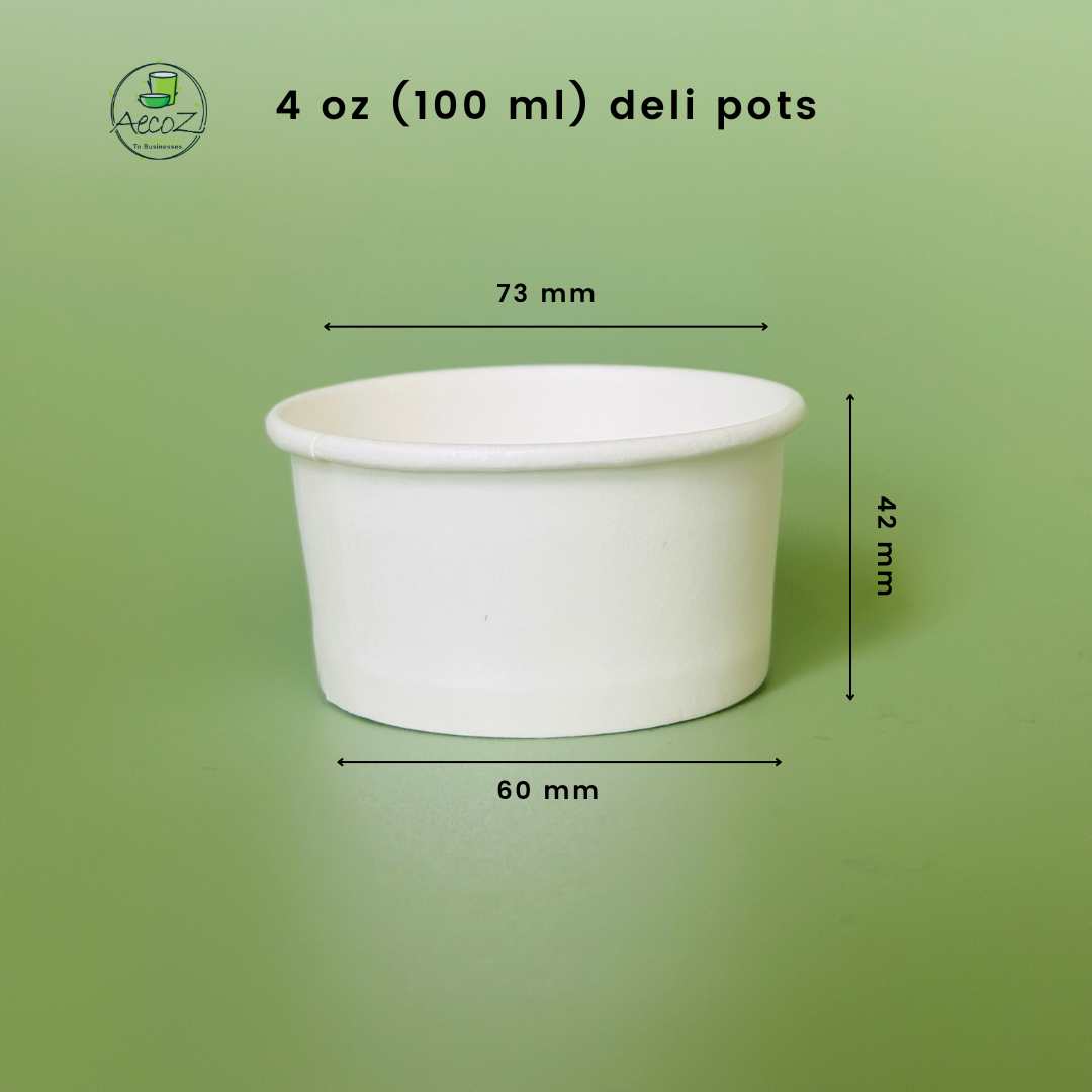 04 oz (100 ml) Paper container - Box 04 oz (100 ml) Paper container - Box