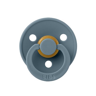 BIBS Pacifier Colour Latex Size 1 Symmetrical Petrol