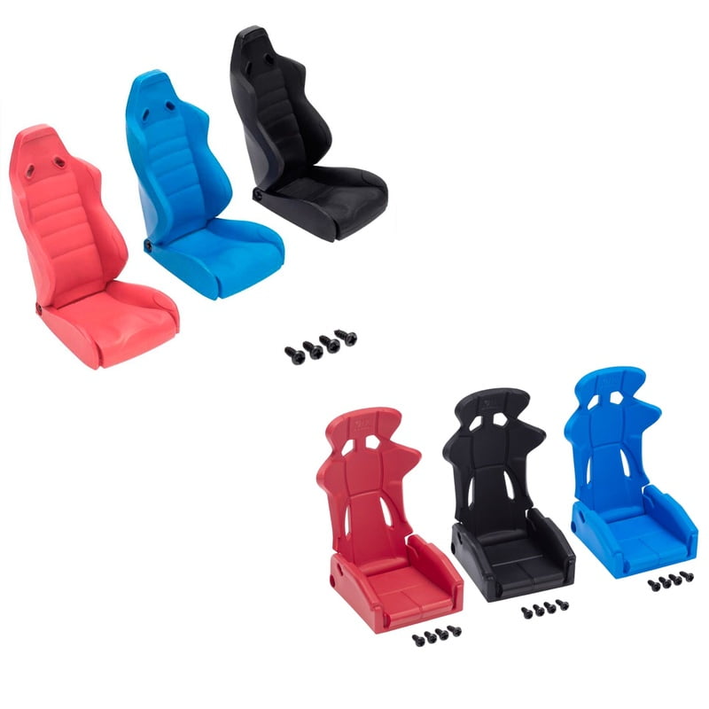 1:10 Scale Bucket Seats 1:10 Scale Bucket Seats