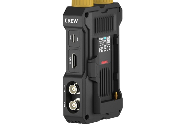 CREW MAX | 10000feet(3000m) 3rd Gen. professional Wireless FHD Video Transmission with Tx NP-F plate, Super Multicast, Super Anti-interference,  No-delay