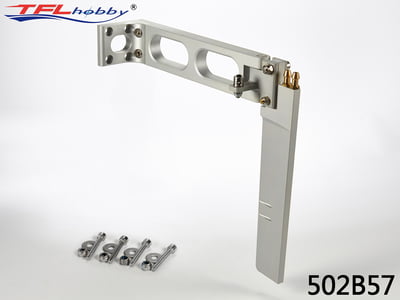 Large L=180 H=165 Rudder with Dual Water Inlet Large L=180 H=165 Rudder with Dual Water Inlet