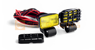 17mm Rectangular Spotlights #L-lens-yellow 17mm Rectangular Spotlights #L-lens-yellow