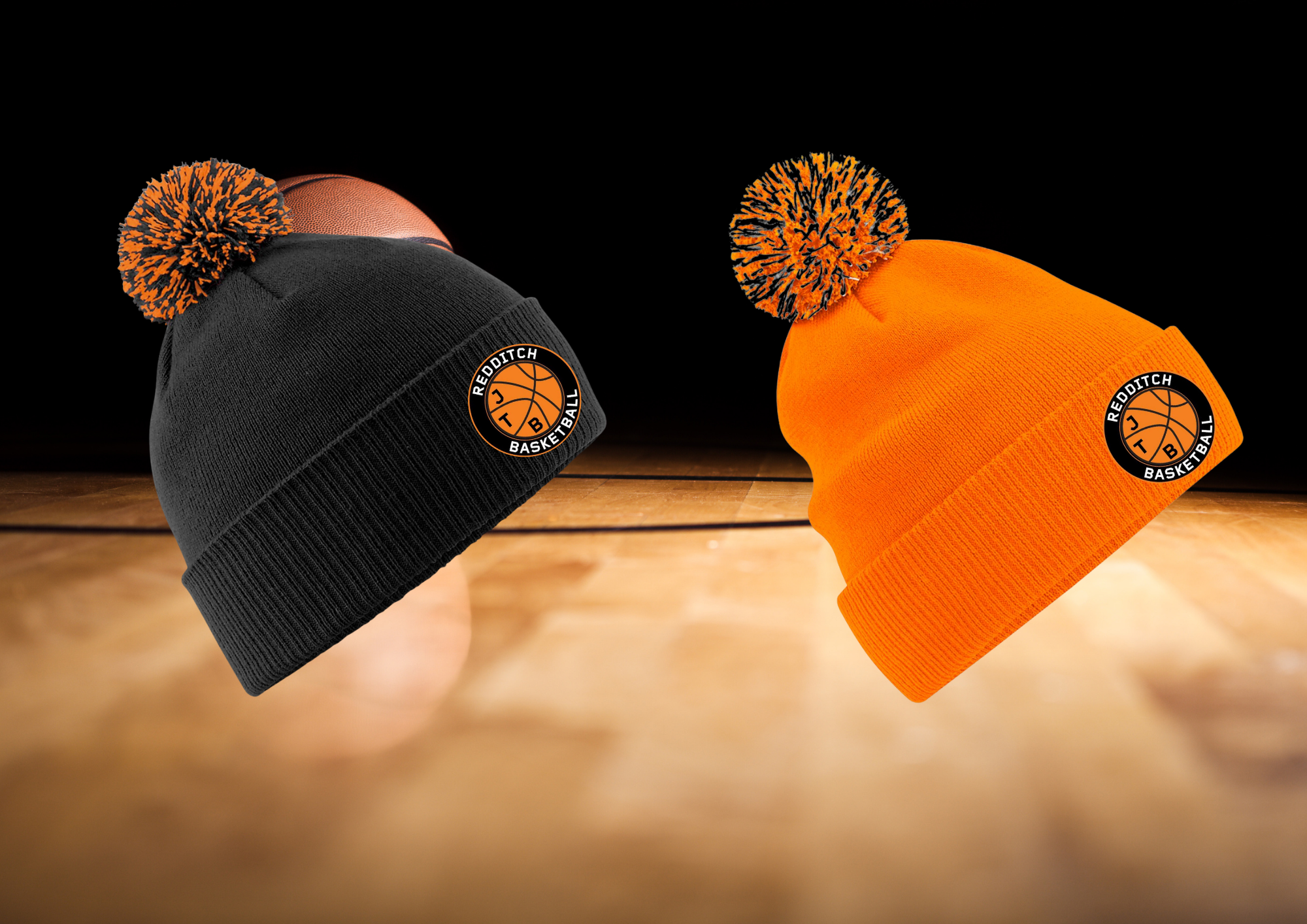 Embroidered Bobble Hat