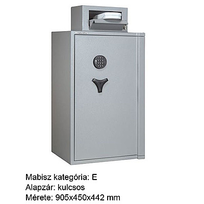Wertheim BG25LBE bedobós páncélszekrény