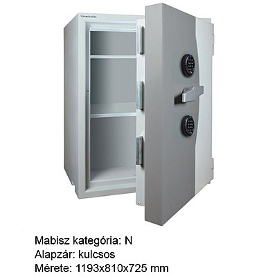 Wertheim EWS1200KB páncélszekrény Wertheim EWS1200KB páncélszekrény