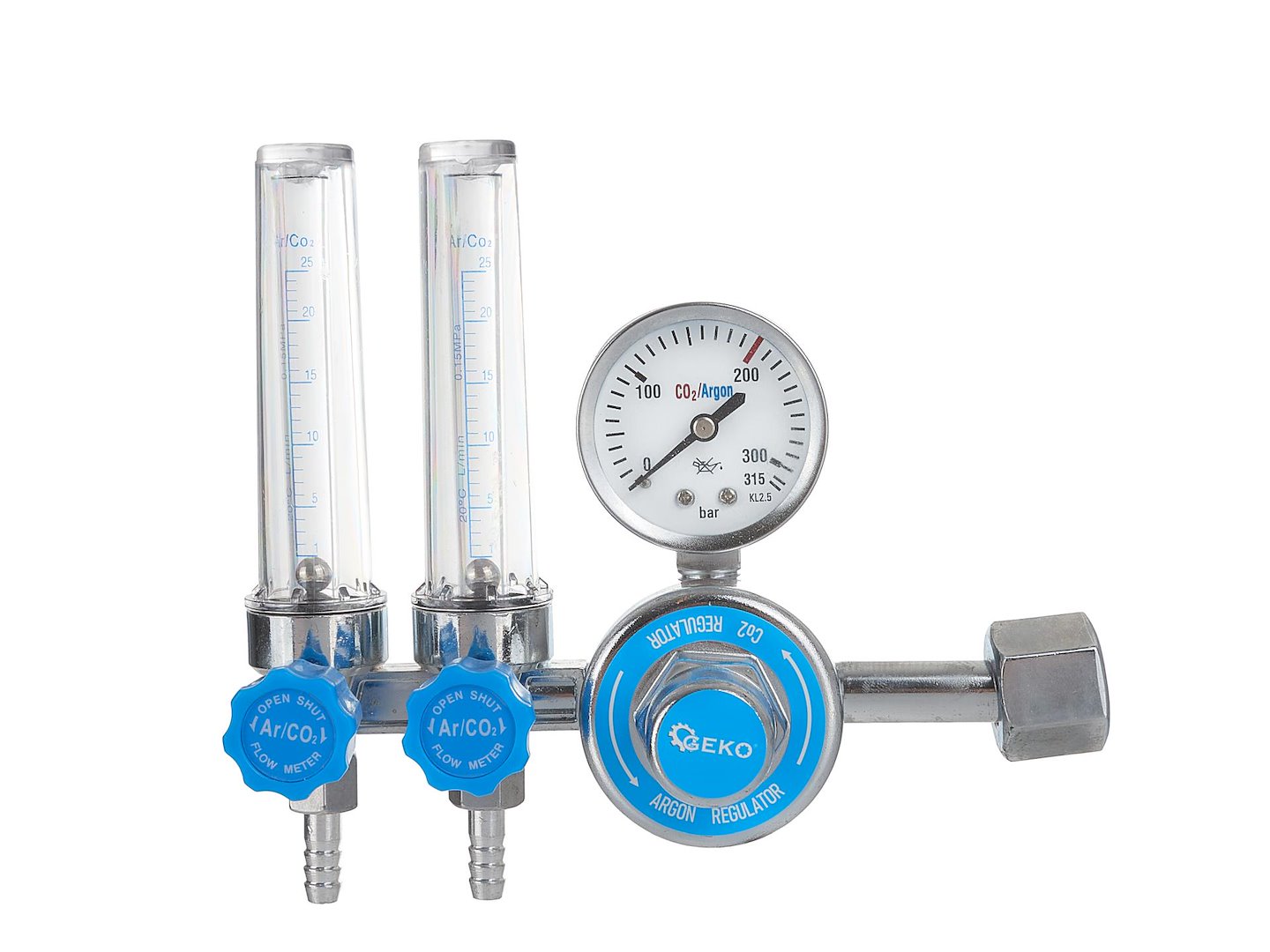 CO2/ARGON Regulator with double rotameter G80076