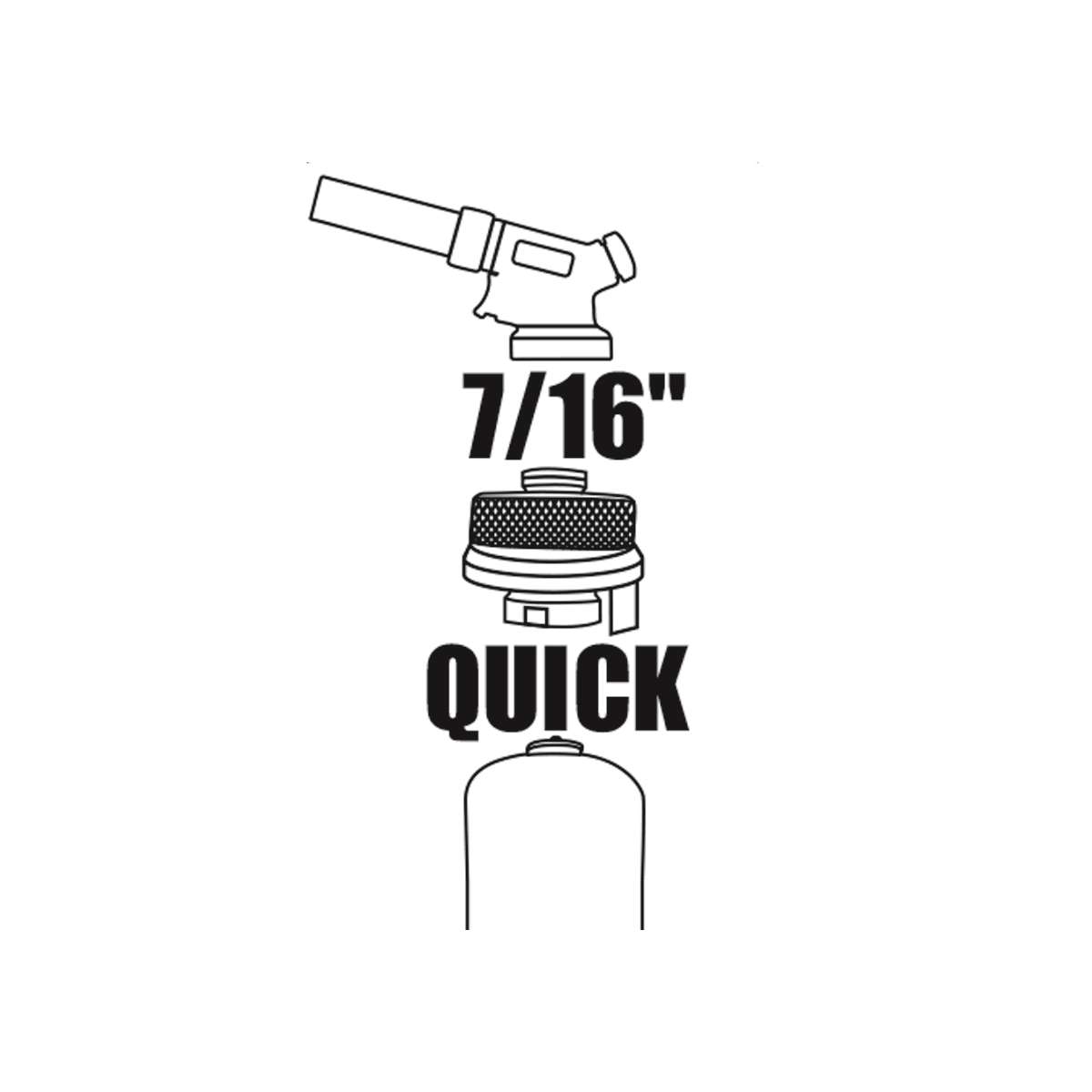 7/16' REDUCTION FOR QUICK CARTRIDGES C1064
