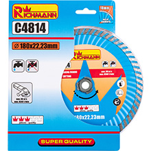 DIAM. SHIELD. SUPER TURBO 180 MM RICHMANN C4814 DIAM. SHIELD. SUPER TURBO 180 MM RICHMANN C4814