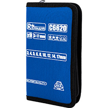 Allen Hex key 3-17 mm, set of 9 pieces RICHMANN C6620