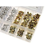 Rivet Nuts Assortment 300pcs Steel / Aluminium G02910 Rivet Nuts Assortment 300pcs Steel / Aluminium G02910