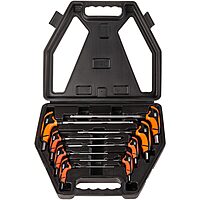 T Shape hex Keys Set 8pcs, Ball end tip Richmann C6605