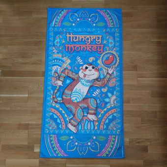Hungrymonkey Duschhandtuch/Badetuch