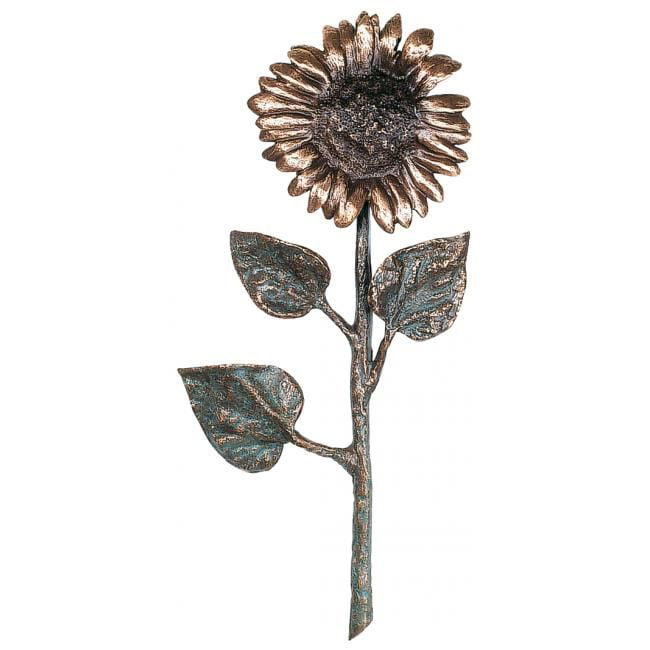 Bronzen zonnebloem Bronzen zonnebloem