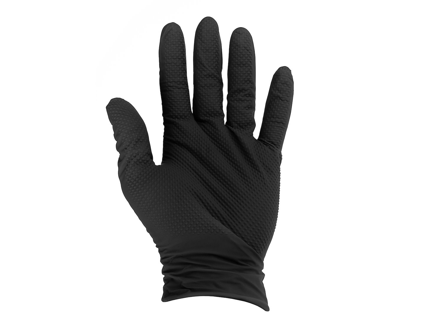 Nitrlile gloves SOLID GRIP 50pcs size L, black G75200-L Nitrlile gloves SOLID GRIP 50pcs size L, black G75200-L