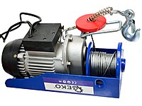 Electric Wire Rope Hoist 150/300 kg G01087 GEKO