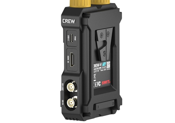 CREW-V MAX | 10000feet(3000m) 3rd Gen. professional Wireless FHD Video Transmission with Tx V-mount, Super Multicast, Super Anti-interference,  No-delay