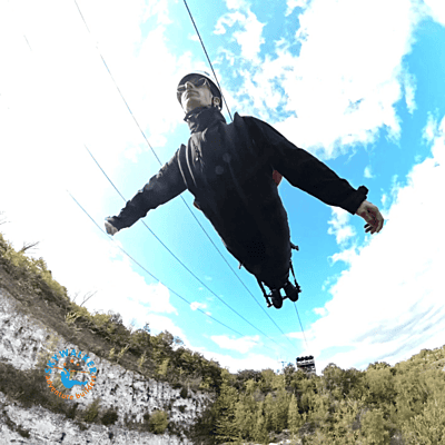 Superman Zipline Harness