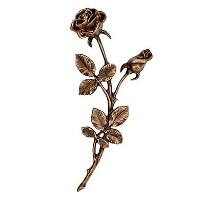 Bronzen rozen links